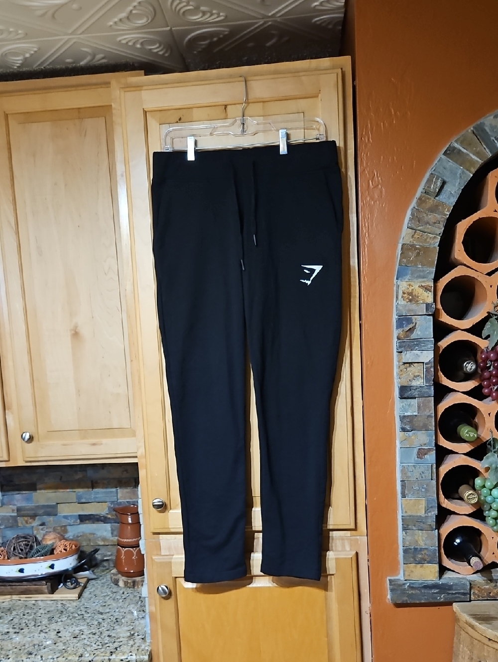 Gymshark Ark Sweatpants Joggers Drawstring Black